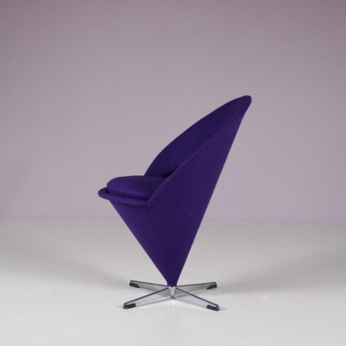 cone chair by verner panton for plus linje denmark 1960s 3270