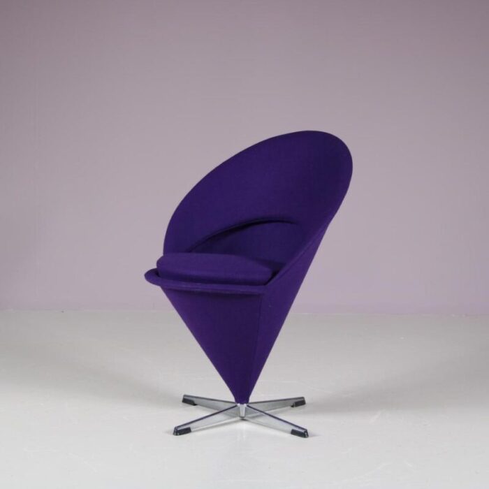 cone chair by verner panton for plus linje denmark 1960s 6410