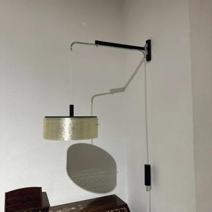 counterweight wall lamp 1960s 3508