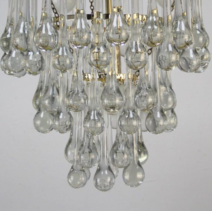 crystal tear drop ceiling lamp 7