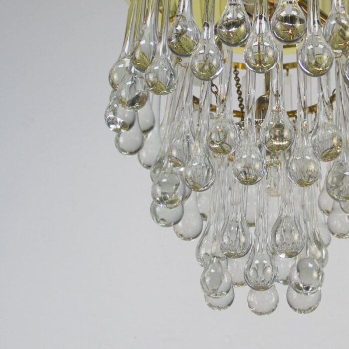 crystal tear drop ceiling lamp 8