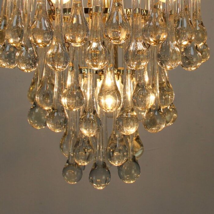 crystal tear drop ceiling lamp 9