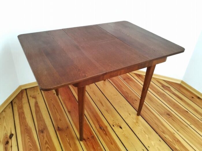 czechoslovakian extendable table by j halabala for jitona 1950s 5482