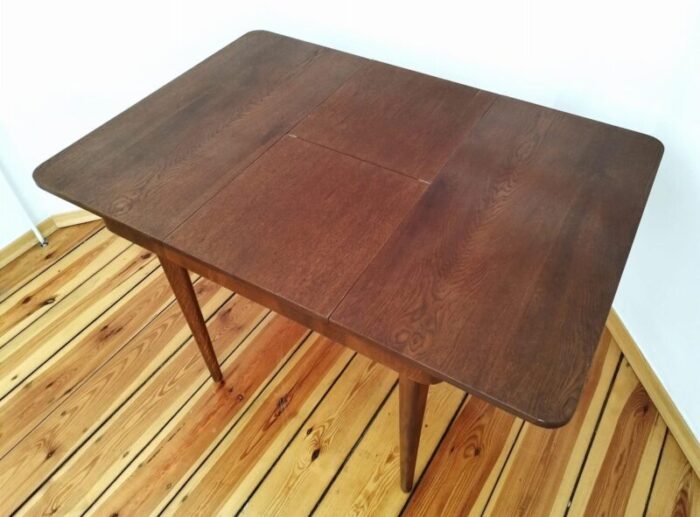 czechoslovakian extendable table by j halabala for jitona 1950s 7426