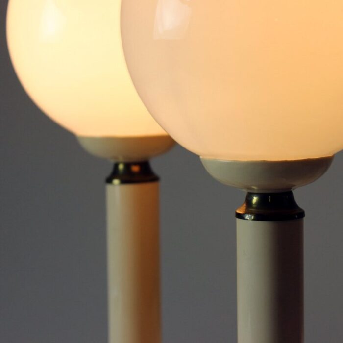 czechoslovakian lamps in opaline glass 1970s set of 2 6