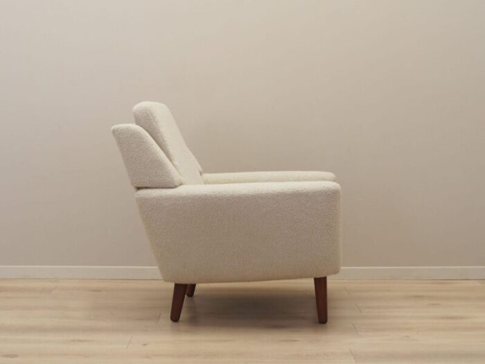 danish cream armchair 1970s 2957