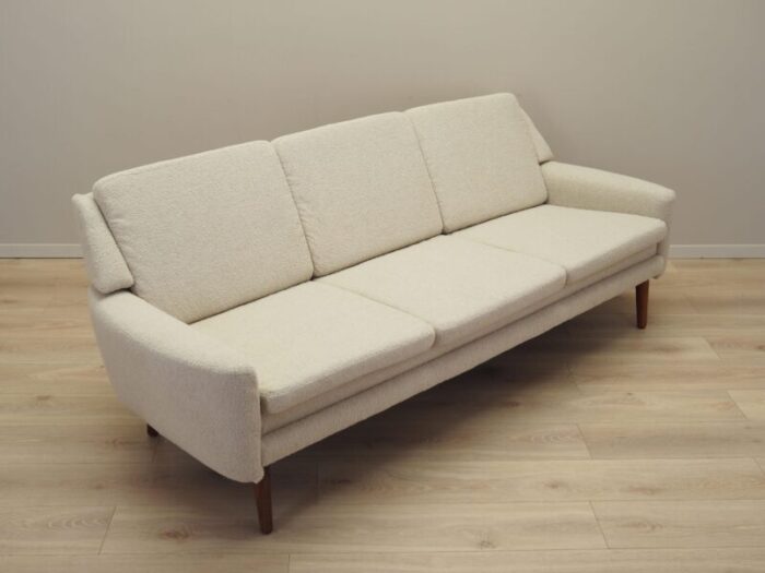 danish cream sofa 1970s 2099