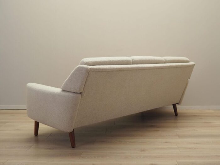 danish cream sofa 1970s 3949