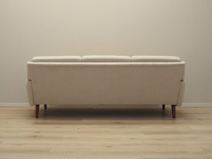 danish cream sofa 1970s 9516