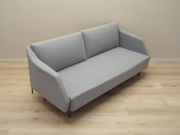 danish grey sofa 1960s 2096