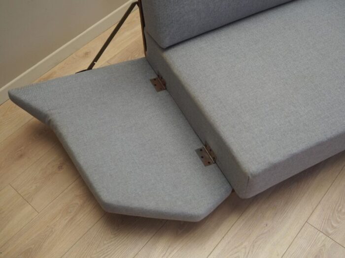 danish grey sofa 1960s 5356