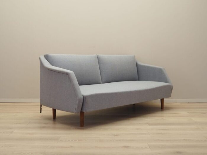 danish grey sofa 1960s 6830