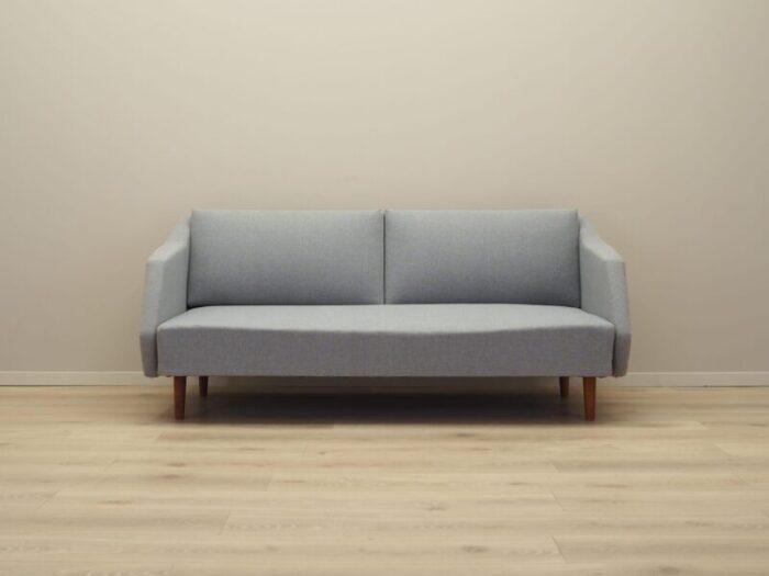 danish grey sofa 1960s 7474