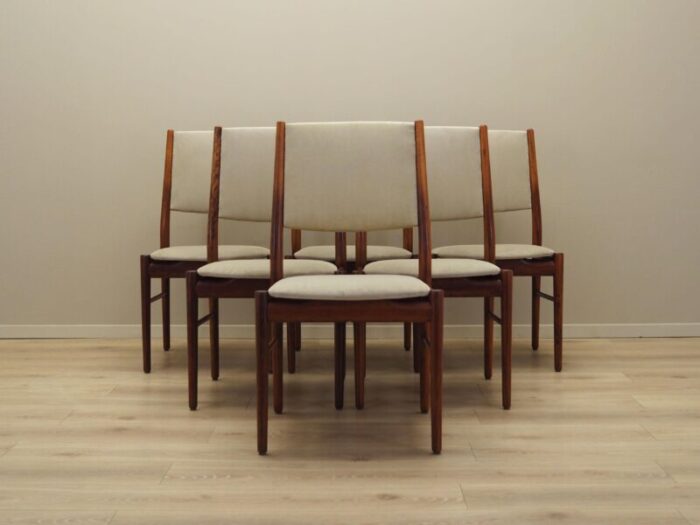 danish mahogany chairs from skovby mbelfabrik 1970s set of 6 3982