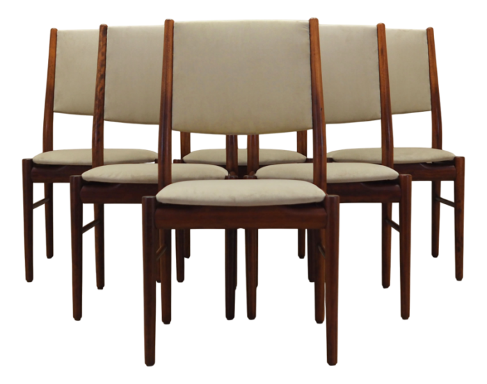 danish mahogany chairs from skovby mbelfabrik 1970s set of 6 4236