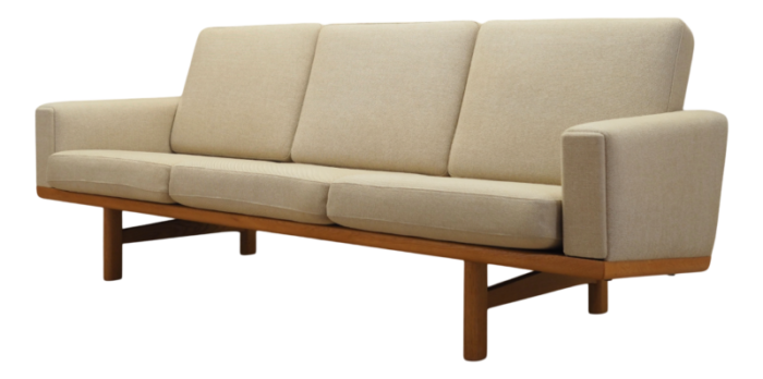 danish oak sofa by hans j wegner 1960s 9810