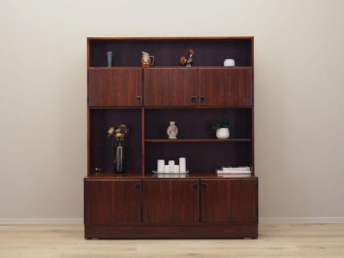 danish rosewood bookcase from svend langkilde 1970s 9561