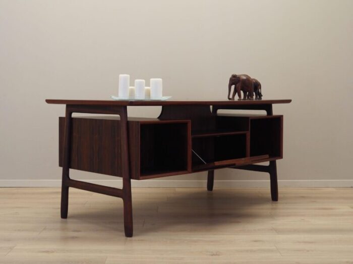 danish rosewood desk from omann jun 1970s 0402