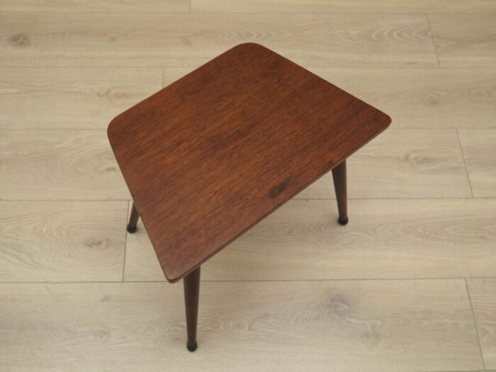 danish teak stool 1970s 4476