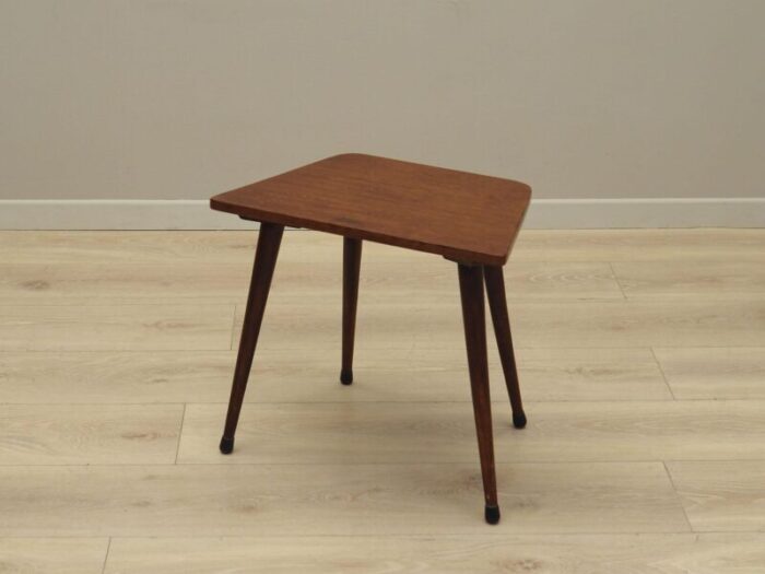 danish teak stool 1970s 8405