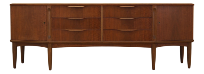 danish walnut sideboard 1960s 5463