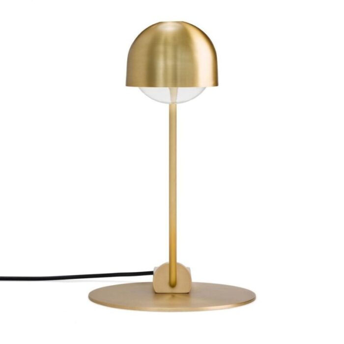 domo brass table lamp by joe colombo for hille 3