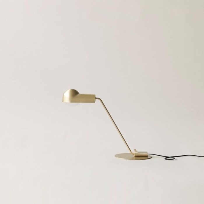 domo brass table lamp by joe colombo for hille 4