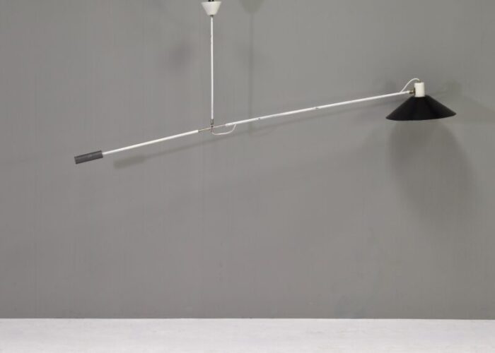 dutch counter weight lamp by jjm hoogervorst for anvia 1950s 2575