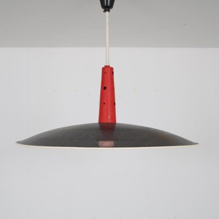 dutch modern hanging lamp by louis kalff for philips 1950s 1