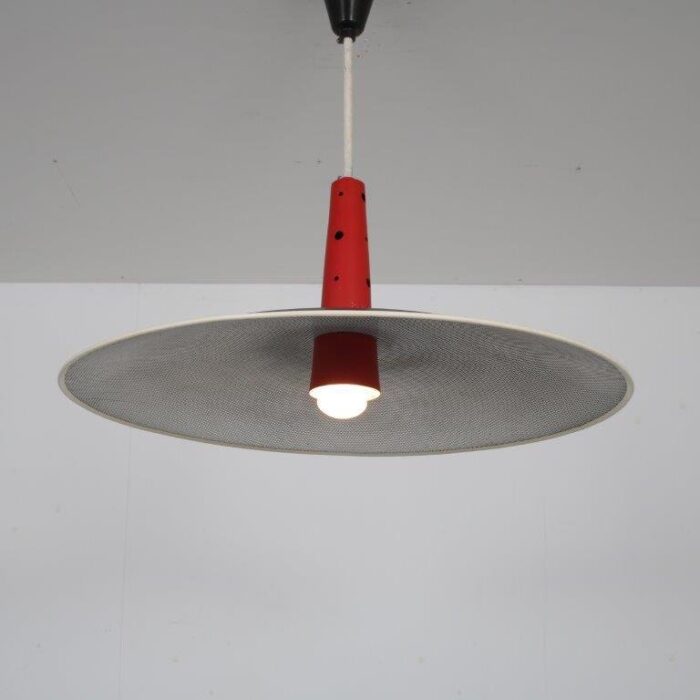 dutch modern hanging lamp by louis kalff for philips 1950s 2