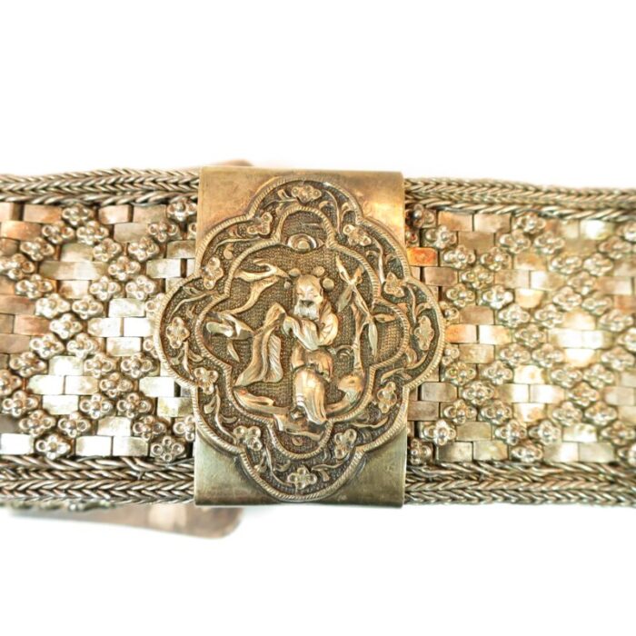 early 19th century china 1830s asian silver belt 4899