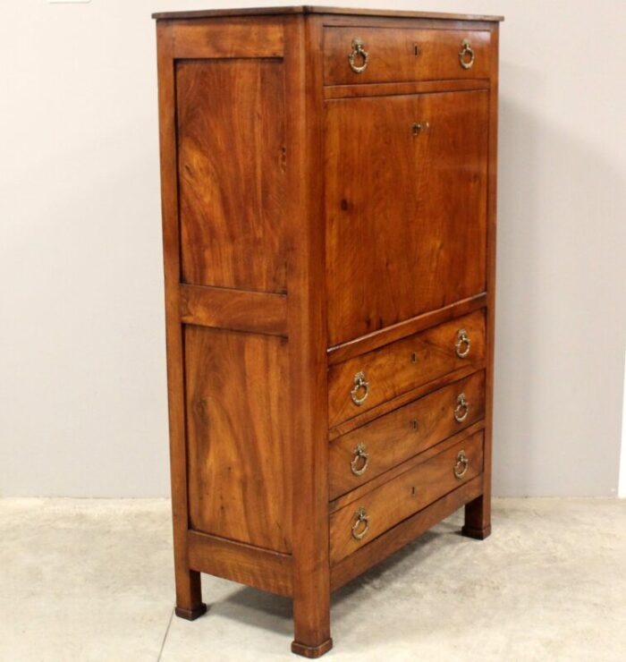 empire secretary in walnut 3871