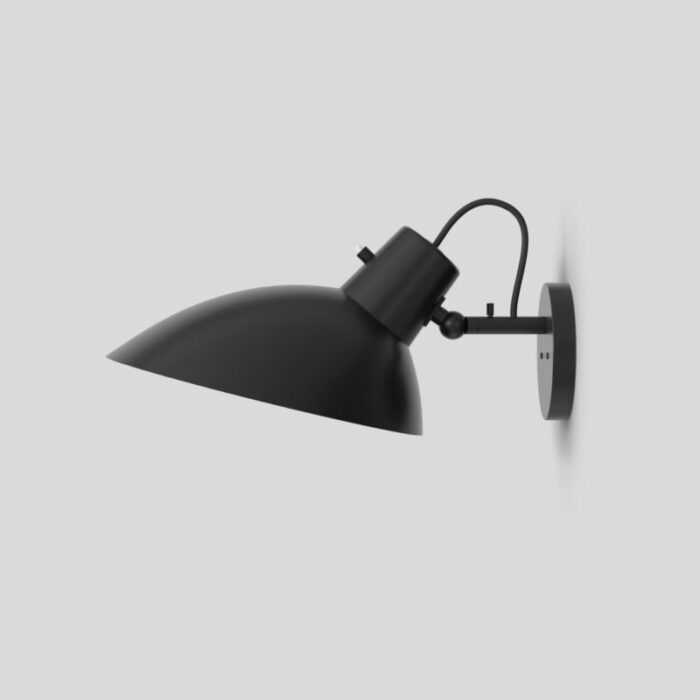 fifty black and black wall lamp by victorian vigano for astep 2