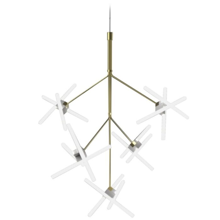 forgotten steel chandelier lamp by pepe cortes for bd barcelona 4