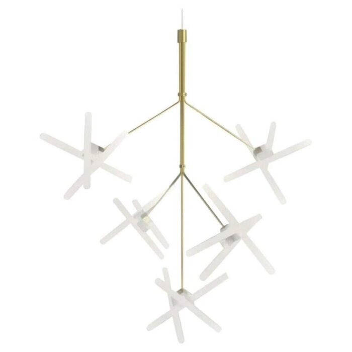 forgotten steel chandelier lamp by pepe cortes for bd barcelona 6