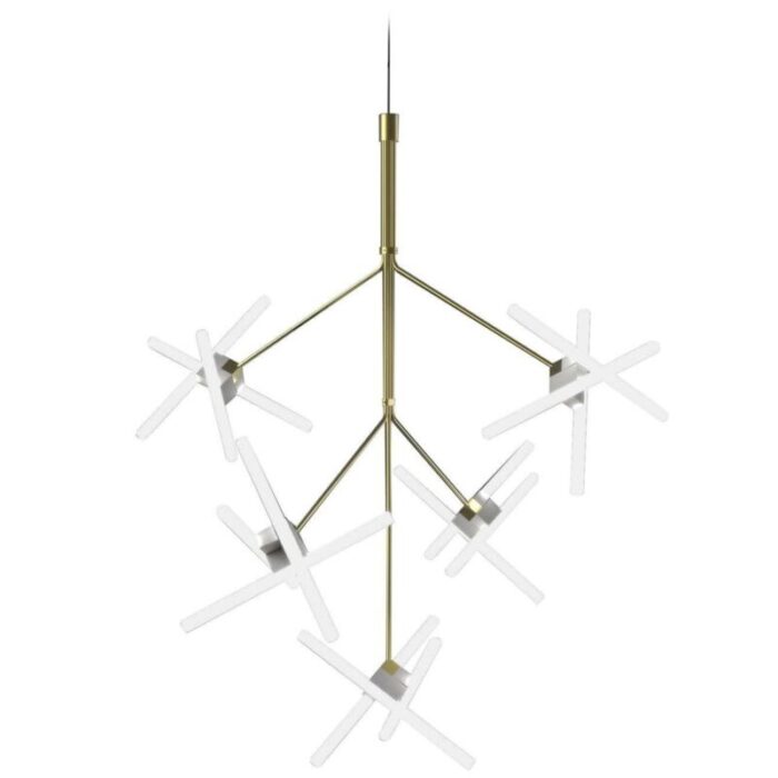 forgotten steel chandelier lamp by pepe cortes for bd barcelona 7