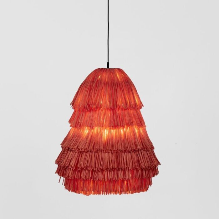 fran rs coral pendant light by llot llov 1