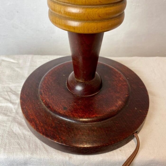 french mahogany and maple lamp 5