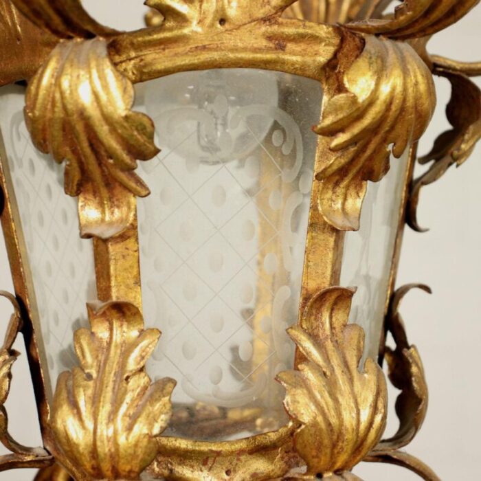 glass shear plate lantern italy 19th century 7