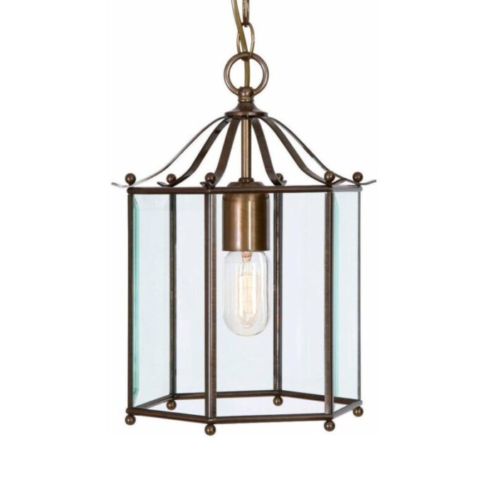 glimminge oxidized brass ceiling lamp from konsthantverk 3