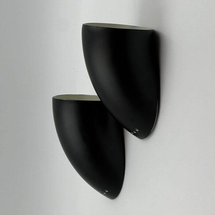 gomito wall lamps by elio martinelli for martinelli luce 1970s set of 2 5448