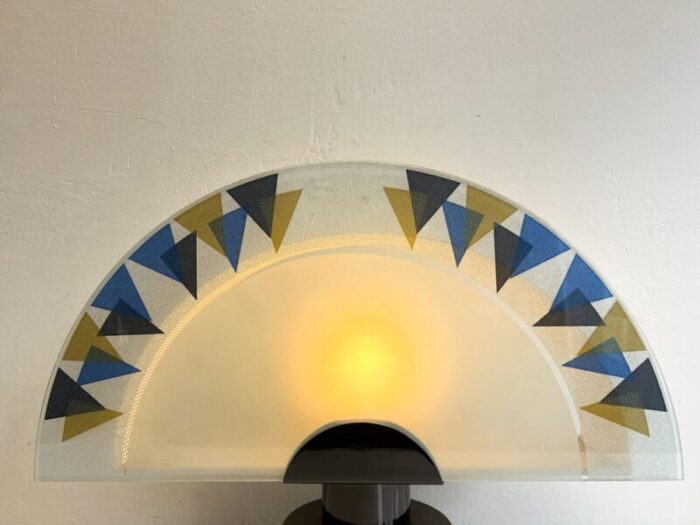 half moon table lamp from cinquanta italy 1990s 2808