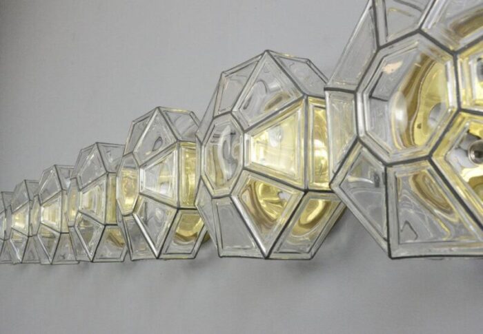 hollywood regency wall lights by limburg 1970s 2