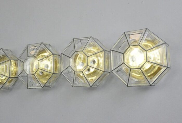 hollywood regency wall lights by limburg 1970s 6