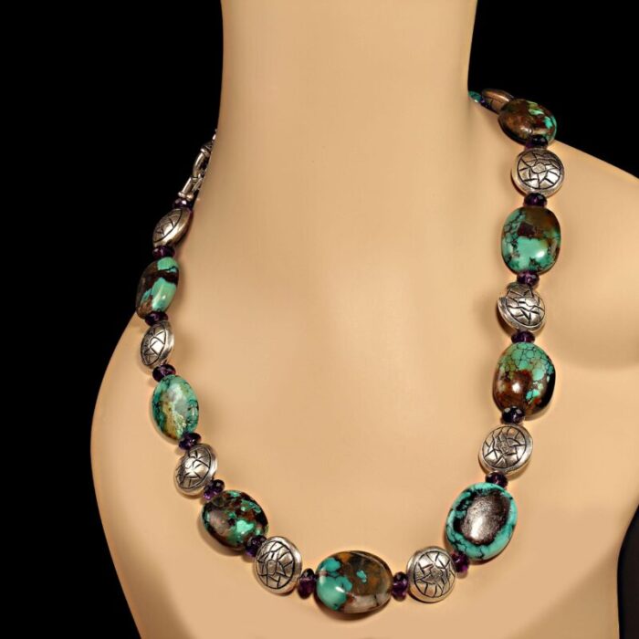 hubei turquoise necklace 5293