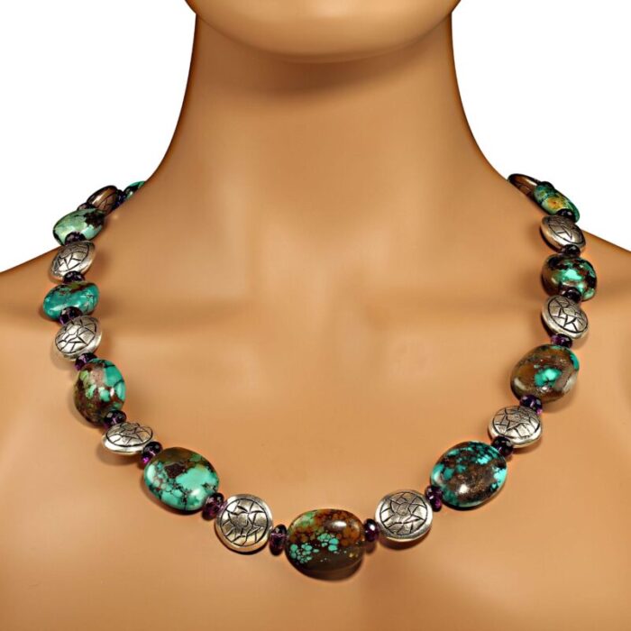 hubei turquoise necklace 6397