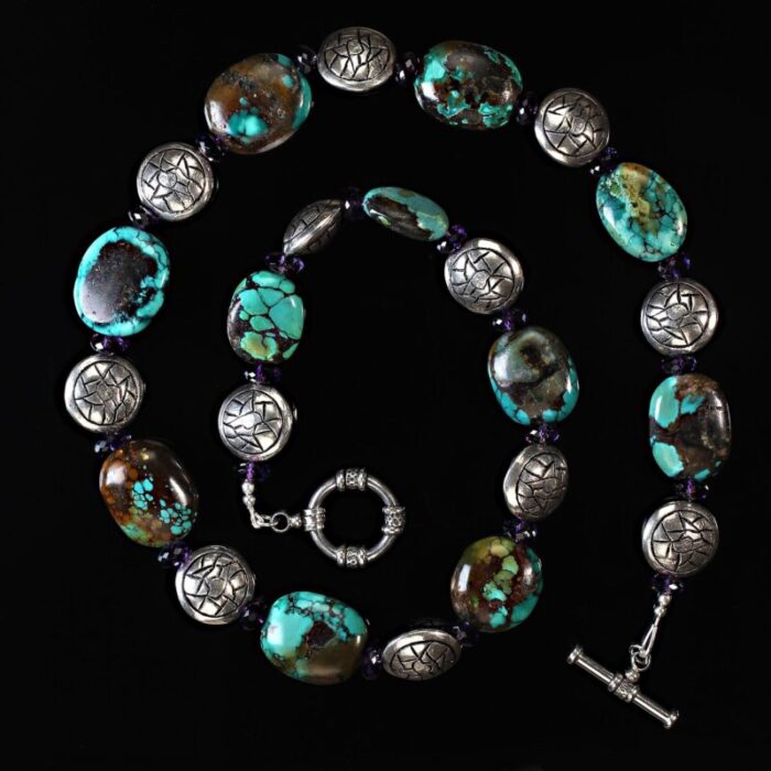 hubei turquoise necklace 7776