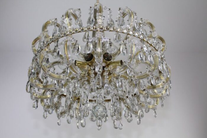 imperial chandelier in crown shape 1950s 1