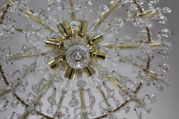 imperial chandelier in crown shape 1950s 12