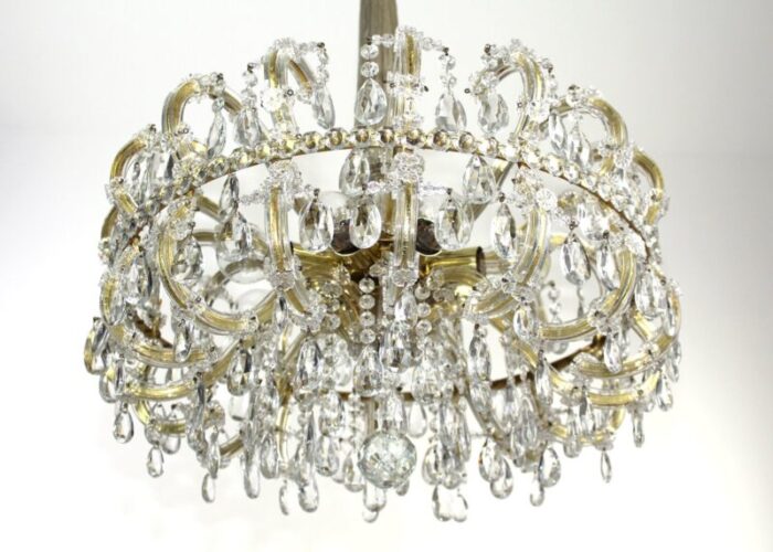 imperial chandelier in crown shape 1950s 2